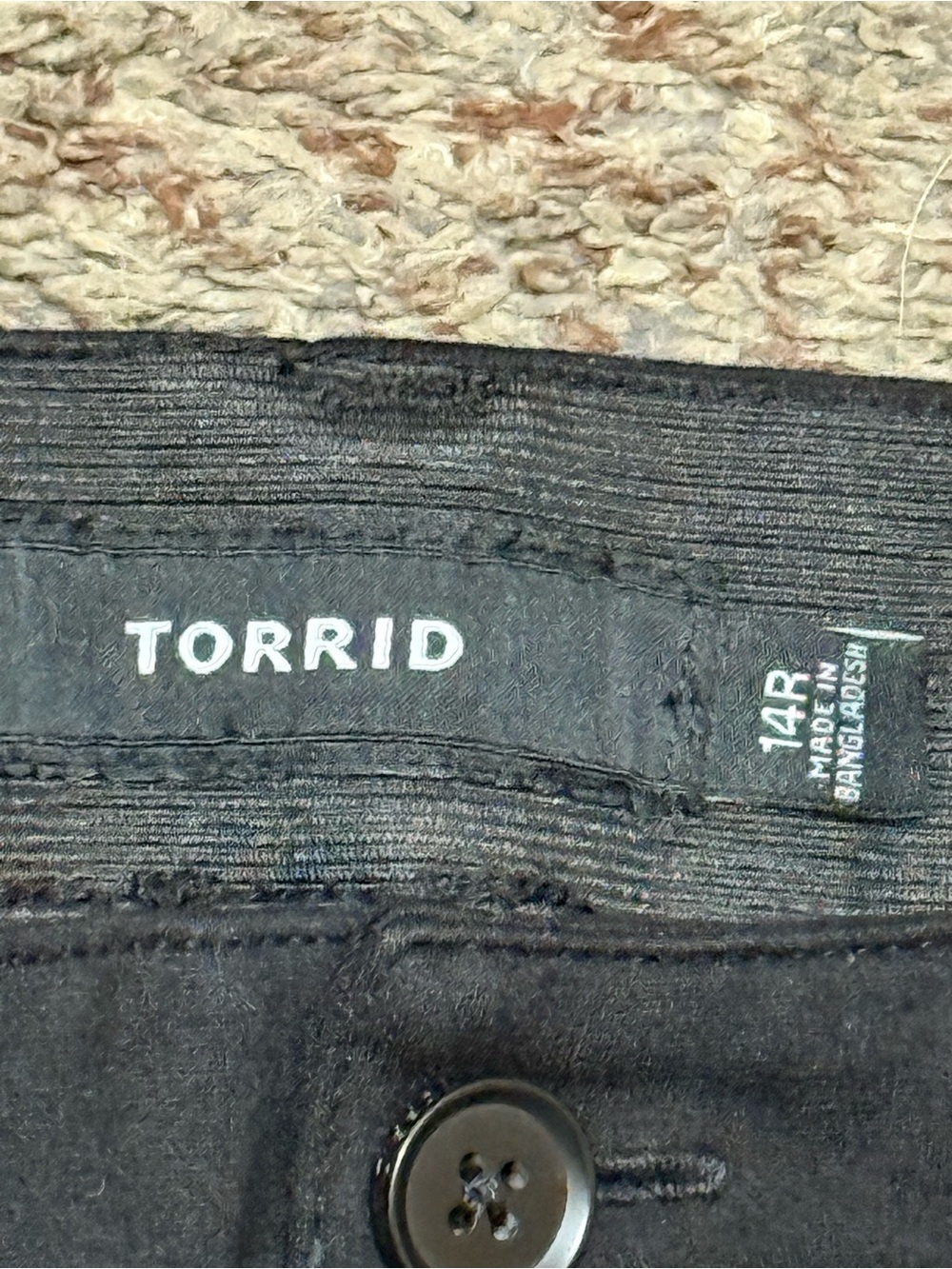 Torrid Black pants size 14 R - Picture 2 of 3